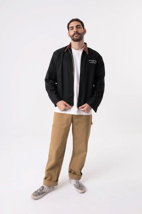 Worker Jacket Shift Black